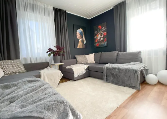 M-Style 01 Apartment Mit Terrasse Und Gasgrill, 24H Self-Check-In, Free Parking, Netflix