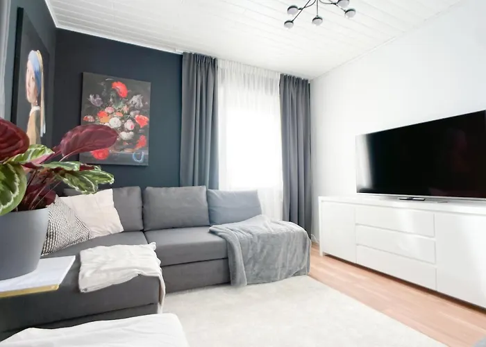 M-Style 01 Apartment Mit Terrasse Und Gasgrill, 24H Self-Check-In, Free Parking, Netflix